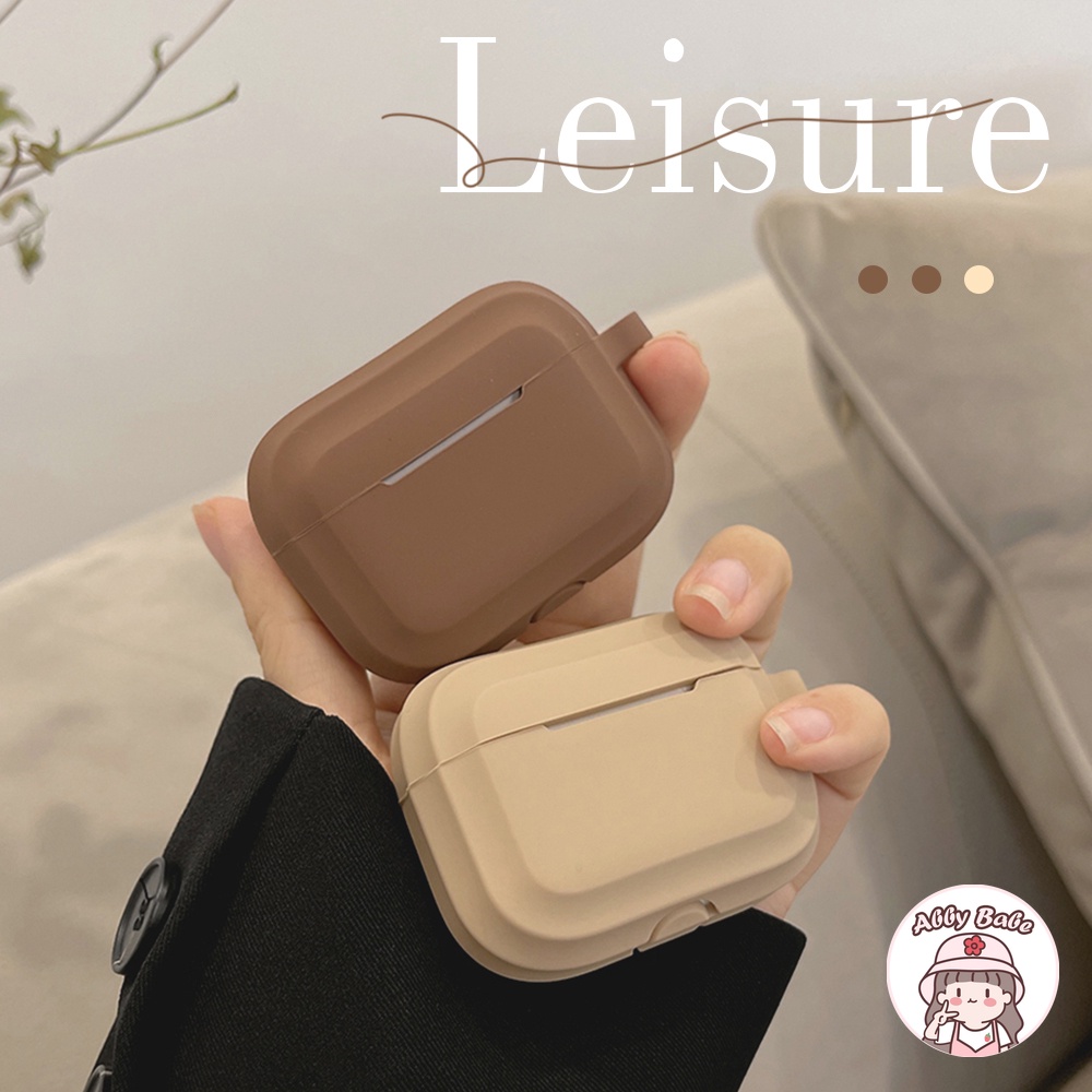 Vỏ Bảo Vệ Hộp Sạc Tai nghe không dây Earphone 1/2/pro Bằng TPU Mềm Họa Tiết Cà Phê Phong Cách Retro