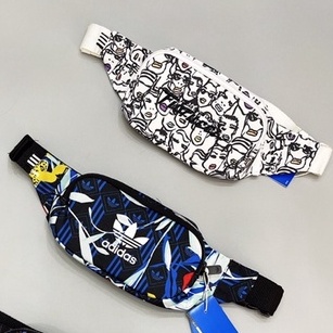 TÚI ĐEO CHÉO CAMO ADIDAS OUTLINE WAIST BAG MULTICO Made in Thailand full tem tag