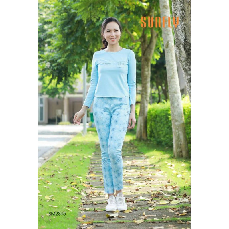 Đô bộ mặc nhà SUNFLY thu đông SM2395