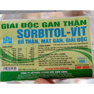[Mã MINHVHB12 hoàn 9% đơn 199k] Giải độc gan thận - Bổ thận, mát gần, giải độc 100g