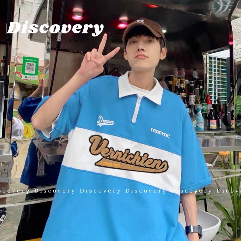 Áo Polo Khoá Kéo Vernichten Unisex Nam Nữ