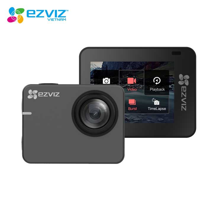 Camera hành trình EZVIZ S3 độ phân giải 4K/24fps Màn hình cảm ứng IPS LCD- 1080P/50fps