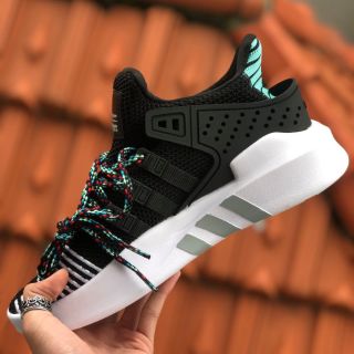 Big sale giày eqt đen xanh