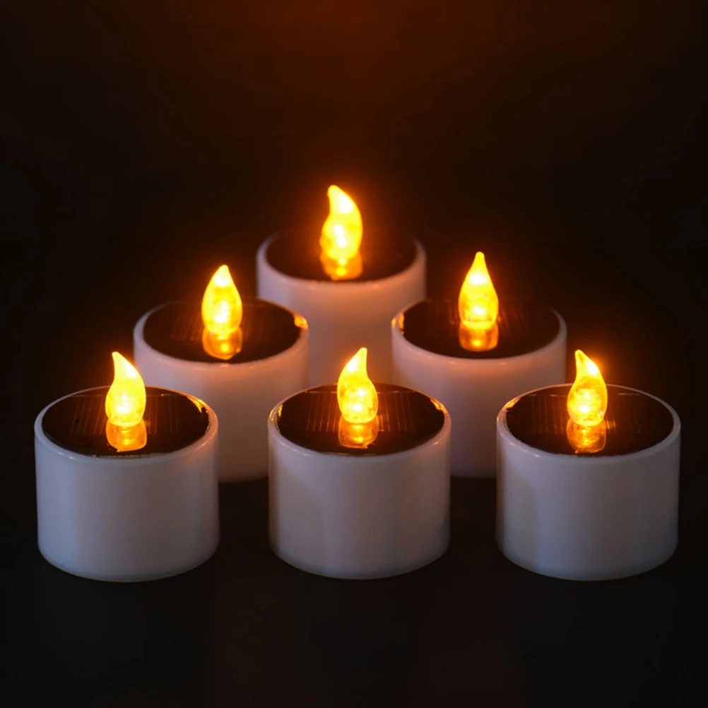 Đèn Led Hình Cây Nến Sử Dụng Năng Lượng Mặt Trời