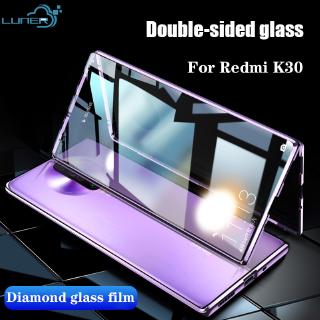Ốp điện thoại kính cường lực mặt trước và sau dành cho Xiaomi Redmi Mi 9 9A 9C 9T K40 K40Pro