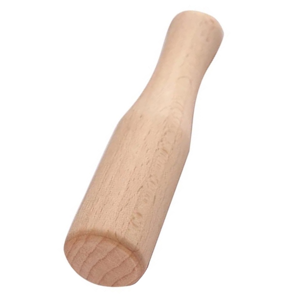 Garlic Grinder Wooden Spice Pestle Manual Herb Pepper Pounder Kitchen Grinding Tool Supplies ELEN