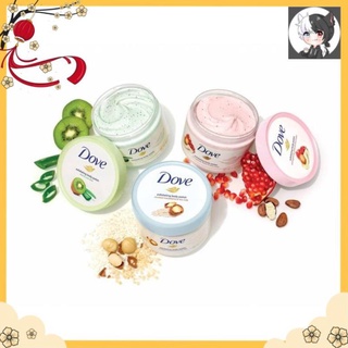 Tẩy da chết dove, Tẩy tế bào chết Dove macca, lựu, kiwi 50ml