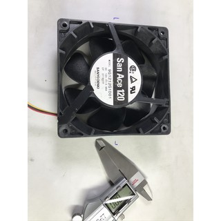 Quạt tản nhiệt 12Cm - Sanyo Denki 12 V 0.98 A . Gió mạnh và đầm.