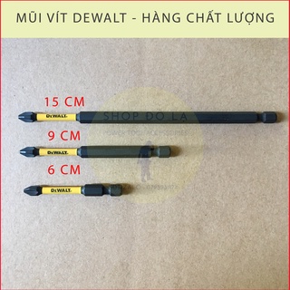 Mũi Vít DEWALT Socket, Mũi Bắt Vít PH2 Chuôi Lục Giác   Dành Cho Máy Vặn Vít