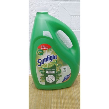 Nước rửa chén Sunlight chai 3.6kg (MỚI)