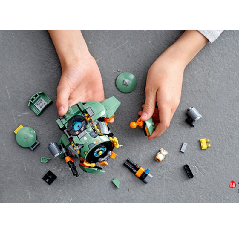 Đồ Chơi Lắp Ráp Kiểu LEGO Mô Hình Wrecking Ball Hamster Mech Robot 12in1 Với 227 Mảnh Ghép