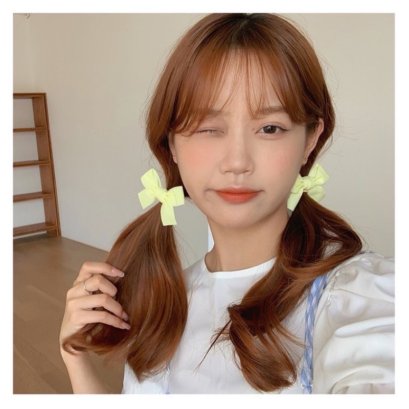 Set 2 Cột Tóc Nơ Cùng Màu - COT1171