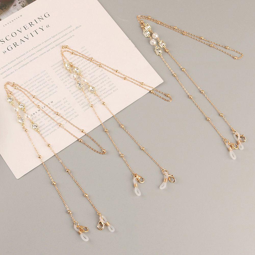 Dây Đeo Giữ Mắt Kính Bằng Kim Loại Thời Trang