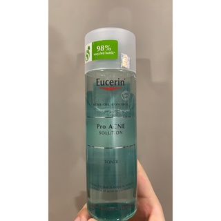 Toner Eucerin Pro Acne Solution - Nước cân bằng da dầu mụn 200ml