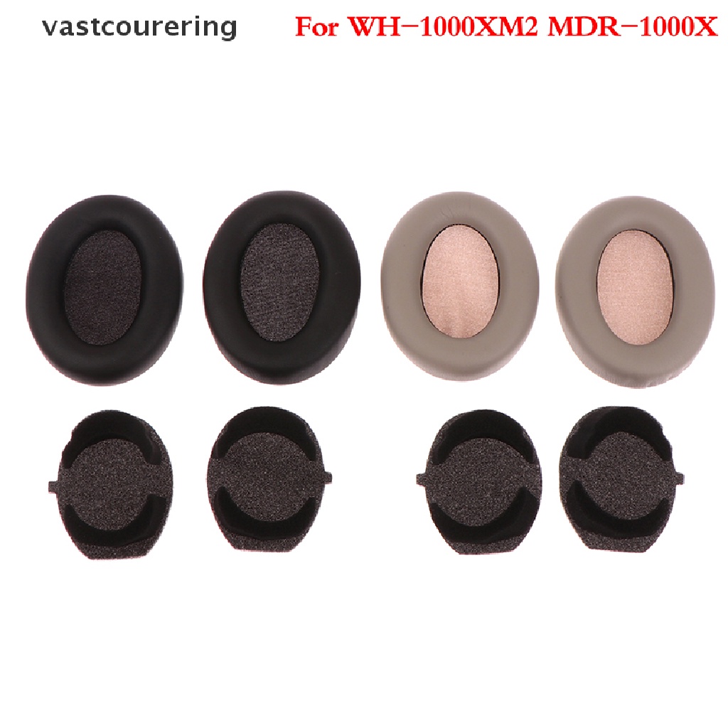 Cặp Mút Đệm Thay Thế Cho Tai Nghe Chụp Tai WH-1000XM2 MDR-1000X