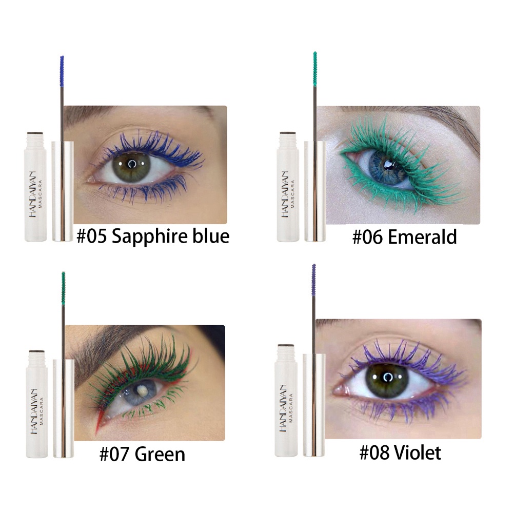 Mascara Làm Dài Và Cong Mi Nhiều Màu Sắc Chống Thấm Nước