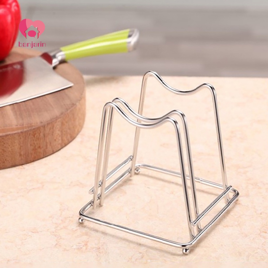 Giá Đỡ Thớt / Nắp Nồi / Dĩa Ráo Nước Chống Gỉ Siêu Bền Cho Nhà Bếp
