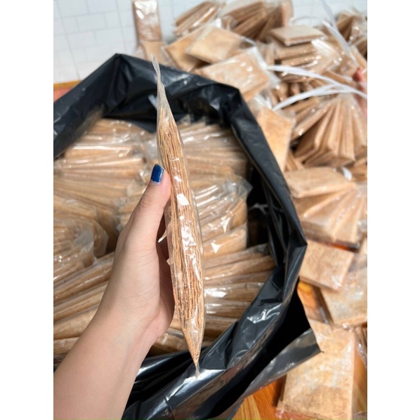 Sỉ 10 bịch Bánh Tráng Xì Ke Muối Nhuyễn Xì ke Khô - Siêu Cay - Siêu Ngon