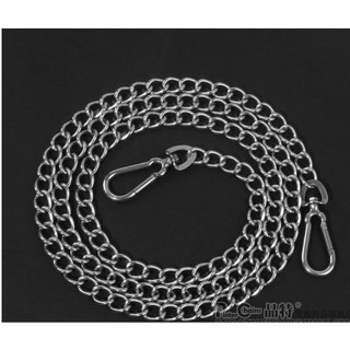 dây xích chó inox 304 ,2 đầu móc khóa