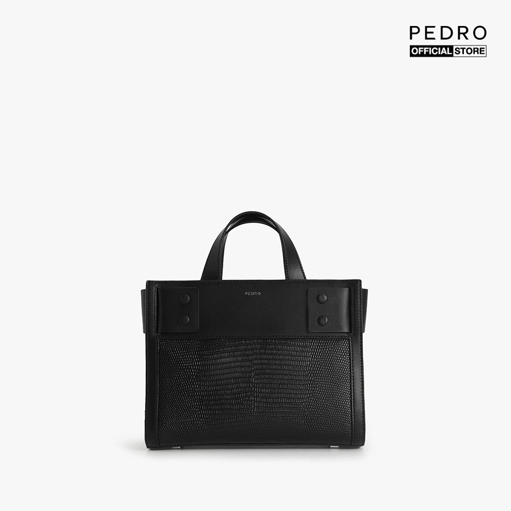 PEDRO - Túi xách tay nữ chữ nhật Lizard Effect Leather Top PW2-56610021-01