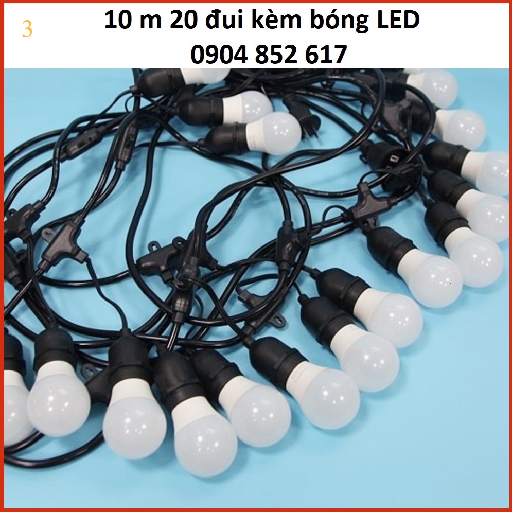 Dây đui trang trí ngoài trời, dây đui chống nước , chống va đập