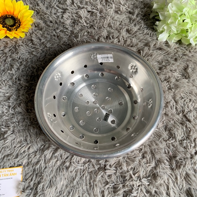 Rổ nhôm 24cm lỗ to