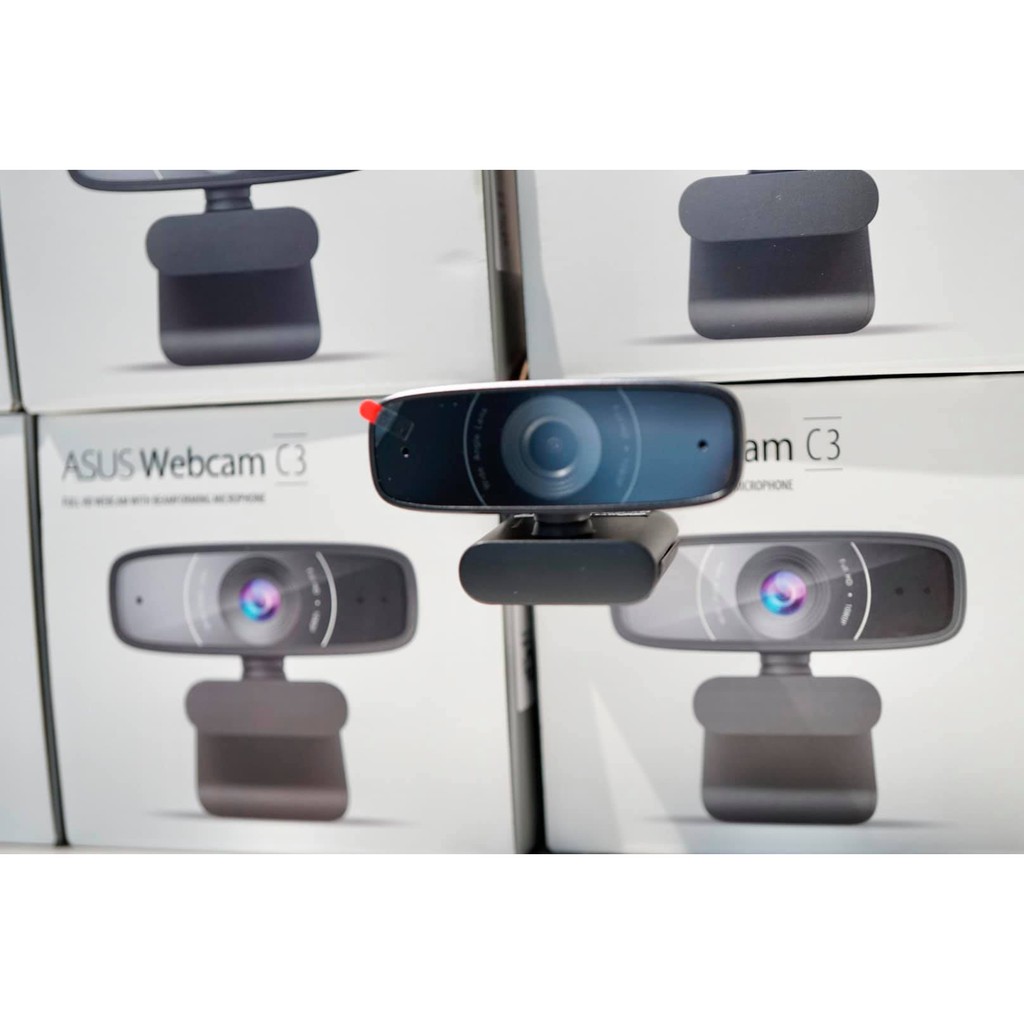 Webcam Asus C3 FullHD 1080p (Hình ảnh FullHD 1080, 30Fps) - Chính hãng phân phối (BH 36 tháng) | BigBuy360 - bigbuy360.vn