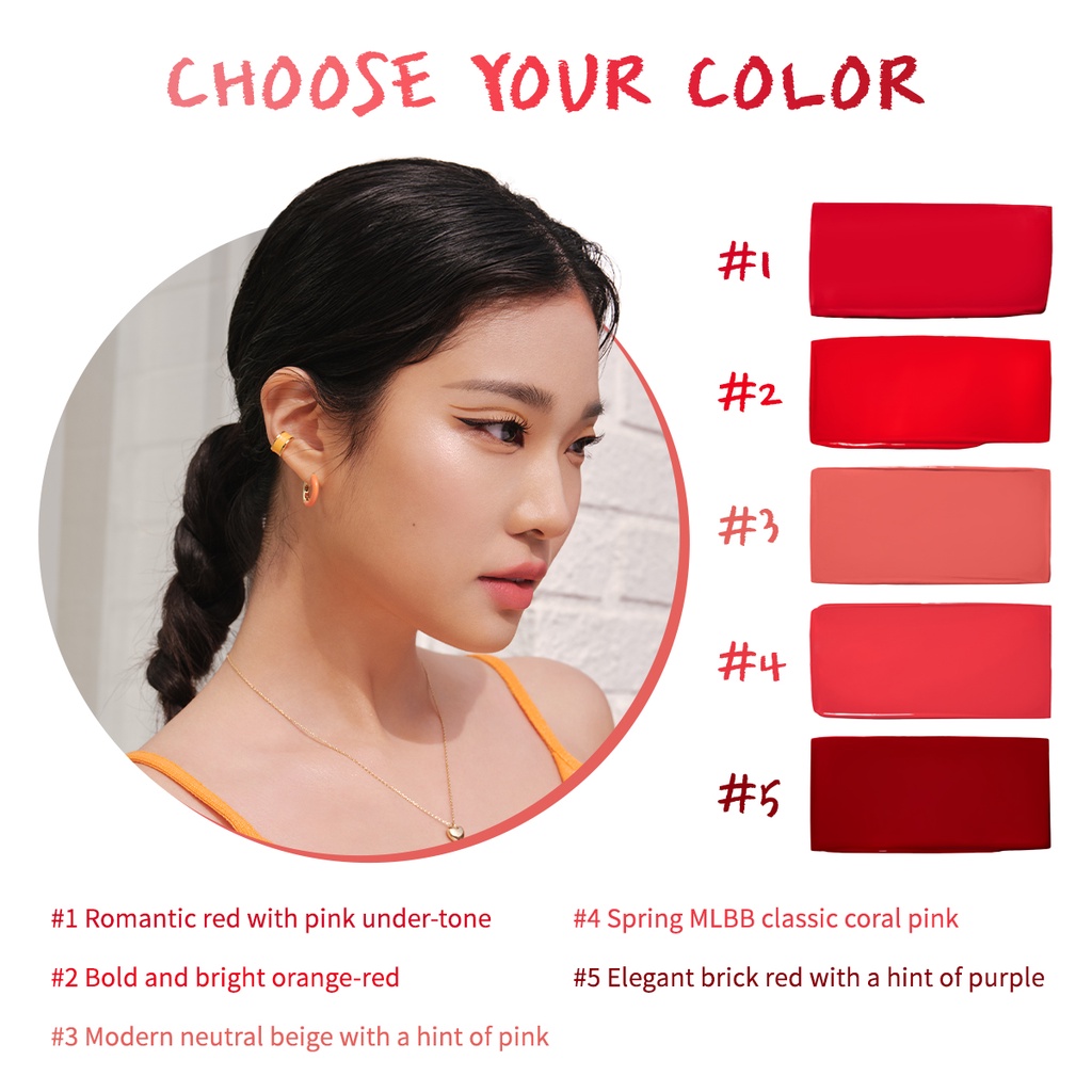 Son môi Luna màu lì tiệp da 5.3g