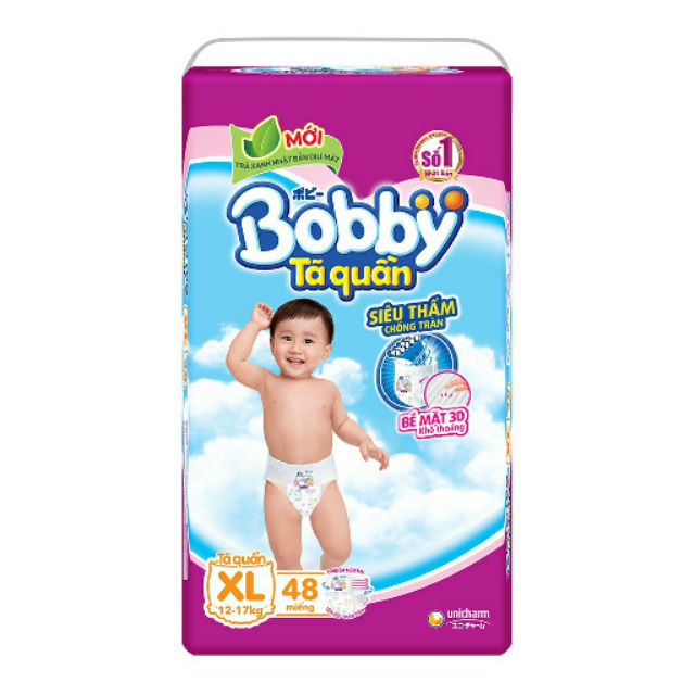 Tã quần bobby XL48