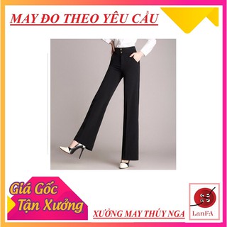 QUẦN🍓 ỐNG SUÔNG ĐỨNG ( Màu đen) - VNXK💟