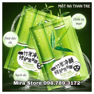 Mặt nạ than tre giảm mụn, thải độc tố dưỡng sáng da