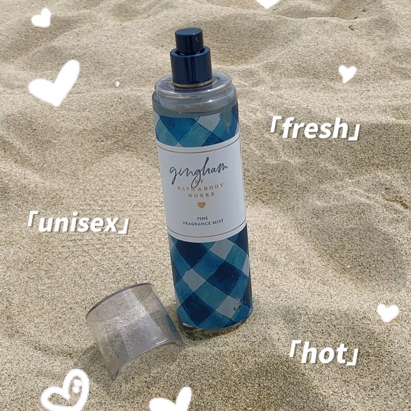 Gingham vỏ mới nhất | Body mist Xịt thơm toàn thân | Bath and Body Works