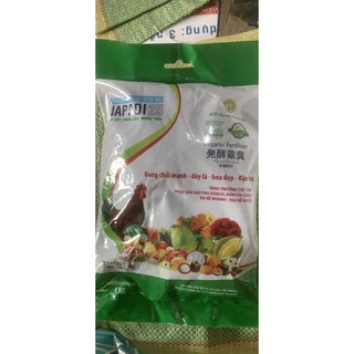 Phân gà npk 4-3-4 hữu cơ nhập khẩu từ nhật bản japadi gói 5kg