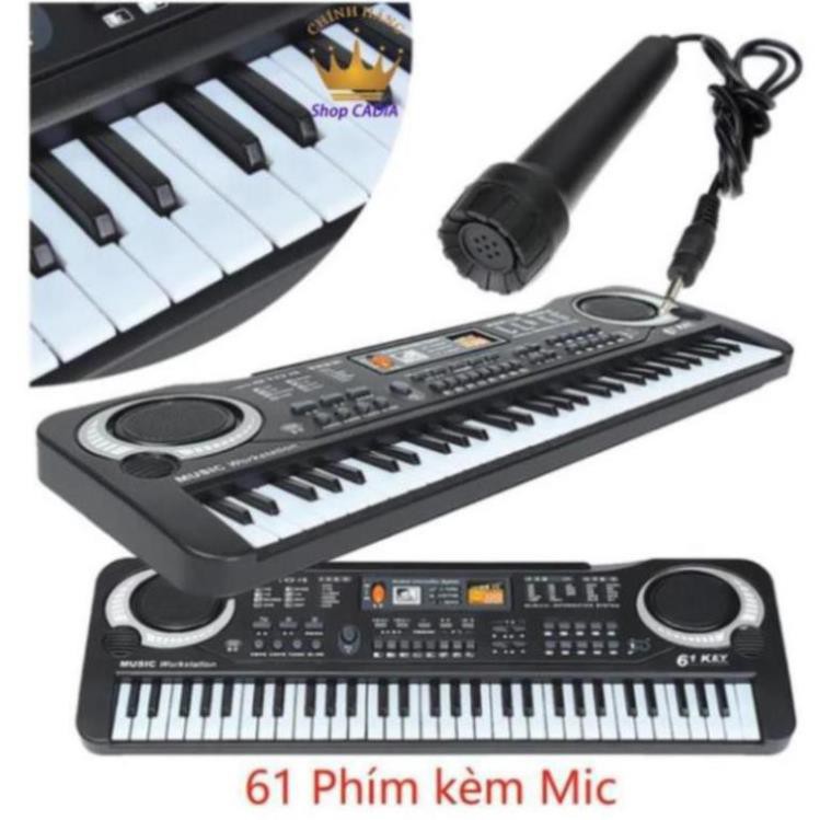 𝑸𝒖𝒂̀ 𝑺𝒊𝒏𝒉 𝑵𝒉𝒂̣̂𝒕 𝑻𝒖𝒚𝒆̣̂𝒕 𝒗𝒐̛̀𝒊 ĐÀN PIANO 61 PHÍM CÓ MIC CHO BÉ, Đàn Piano Điện Tử 61 Phím Kèm mic và sạc Cho Bé