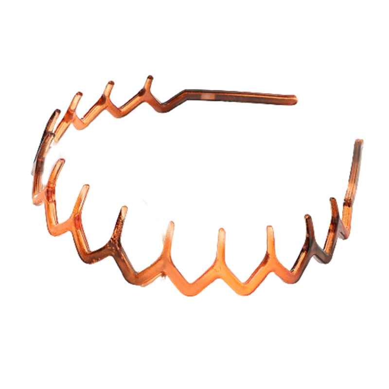 Flgo Băng Đô Cài Tóc Bằng Resin Chống Trượt Có Răng Lược