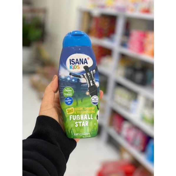 💥SỮA TẮM - GỘI TRẺ EM ISANA KIDS 3 IN 1👦