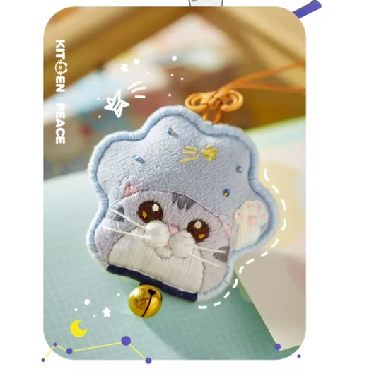 DIY Bộ Dụng Cụ Thêu Túi Thơm Thủ Công Họa Tiết Xinh Xắn Đáng Yêu - Mèo Xinh Cat Kitten Embroidery - ZEN Handmade