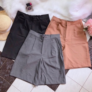 Quần ống rộng cullotes - quần cullotes lưng thun