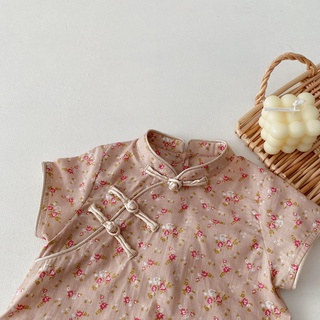 Bodysuit sườn xám cực dễ thương cho bé