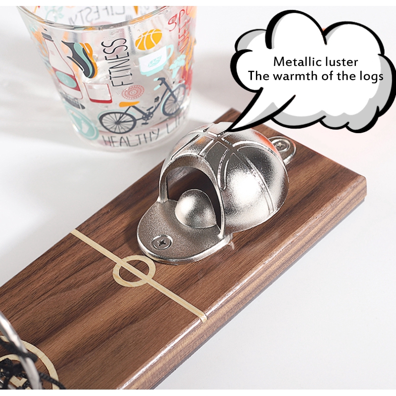 Dụng Cụ Khui Nắp Chai Hình Quả Bóng Rổ Độc Đáo