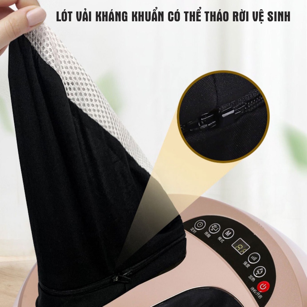 Máy massage bấm huyệt Xiaomi Leravan LJZJ008 - XGEEK F3 - mát xa chân 360 độ Bảo hành 1 năm chính hãng