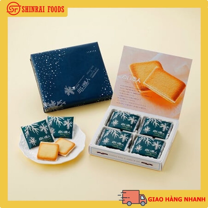 Bánh Shiroi Koibito- Người tình tuyết trắng Nhật Bản( hộp 12 bánh)