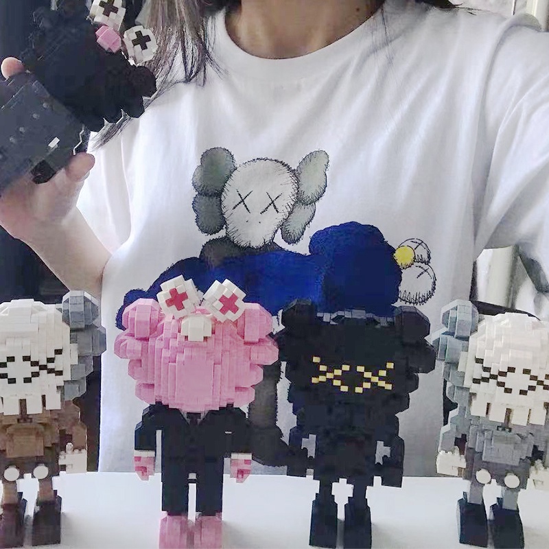Đồ chơi lắp ráp Lego mô hình Kaws, bộ đồ chơi xây dựng mô hình mini sáng tạo dành cho bé trai và bé gái