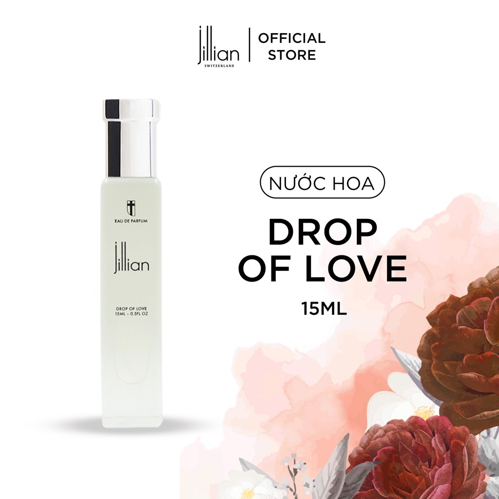 [Mã BMLT100 giảm đến 100K đơn 499K] [Bao bì mới] Nước hoa Jillian: Drop of Love 15ml