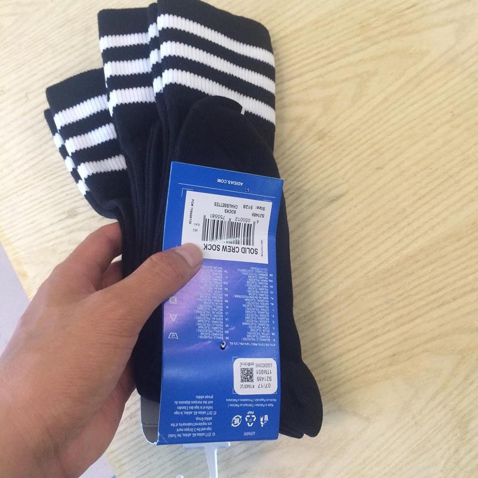 Tất adidas cao cổ