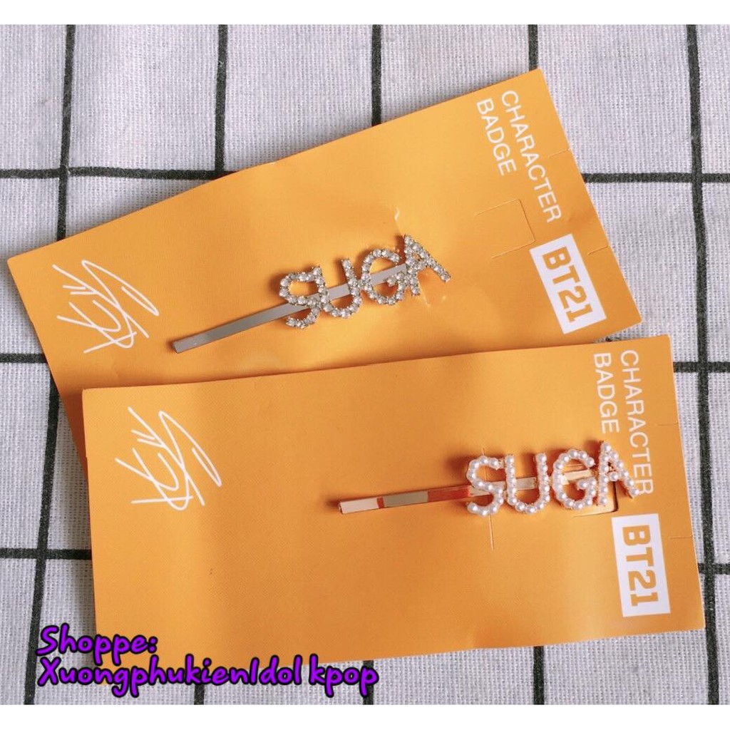 Kẹp tóc thành viên Bangtan Black Pink M5A03 L2MC