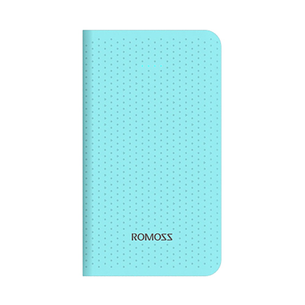 Pin sạc dự phòng 5.000mAh Romoss Sense mini (Xanh) - Hãng phân phối chính thức