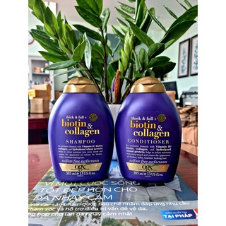 Bộ Dầu gội và dầu xả BIOTIN & COLLAGEN 385ML