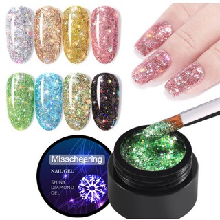 Gel nhũ siêu sáng MISSCHEERING - set 8 hũ có bán lẻ