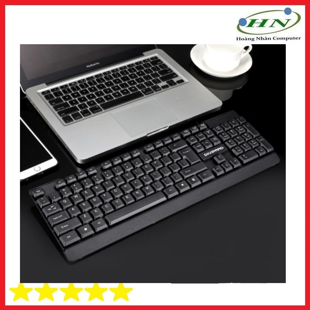 Bàn phím có dây (dài 1.5m) DIVIPARD D310